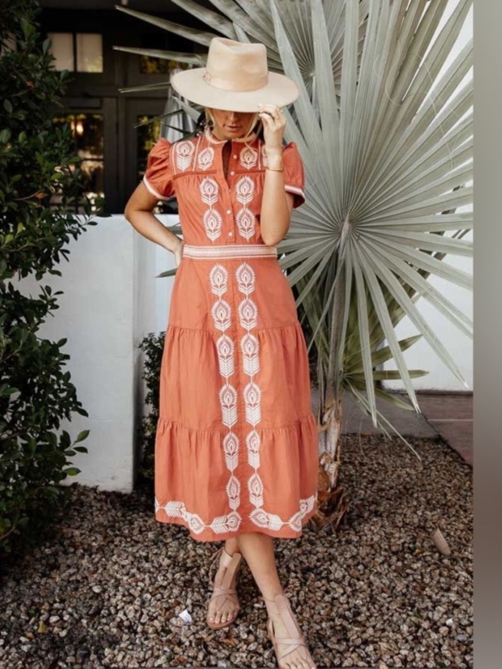 Bohme terracota dress